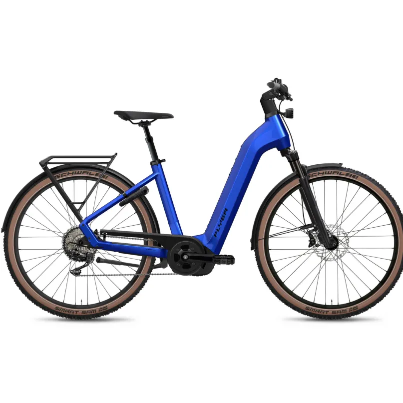 Gotour 7.12 XC ABS SUV E-Bike Trekkingrad Tiefeinsteiger 29" blau