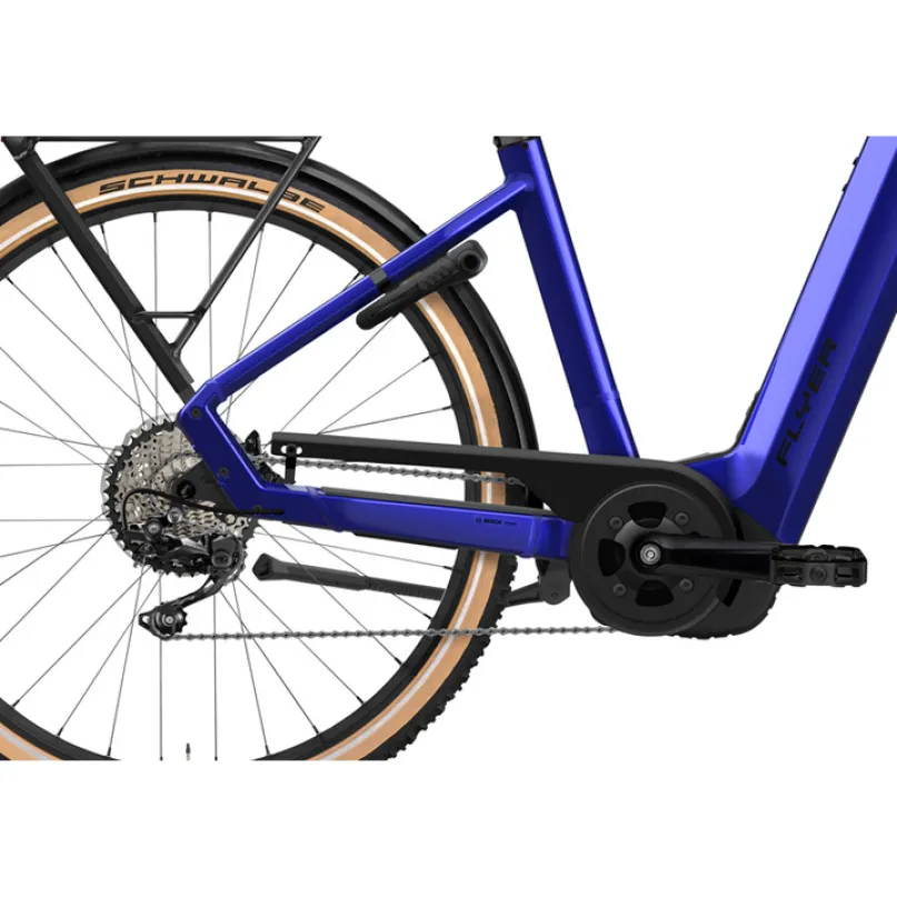 Gotour 7.12 XC ABS SUV E-Bike Trekkingrad Tiefeinsteiger 29" blau