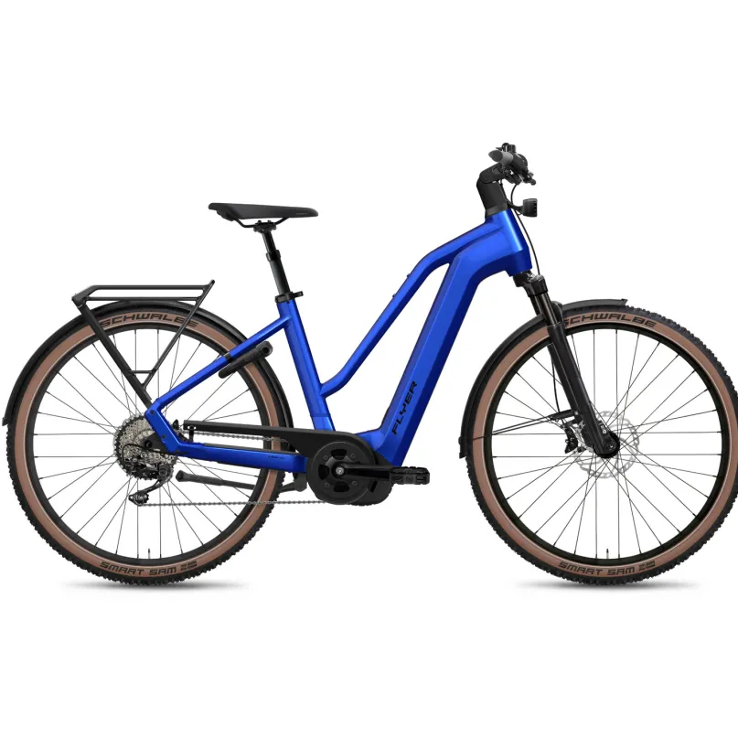 Gotour 7.12 XC ABS SUV E-Bike Trekkingrad Trapez 29" blau