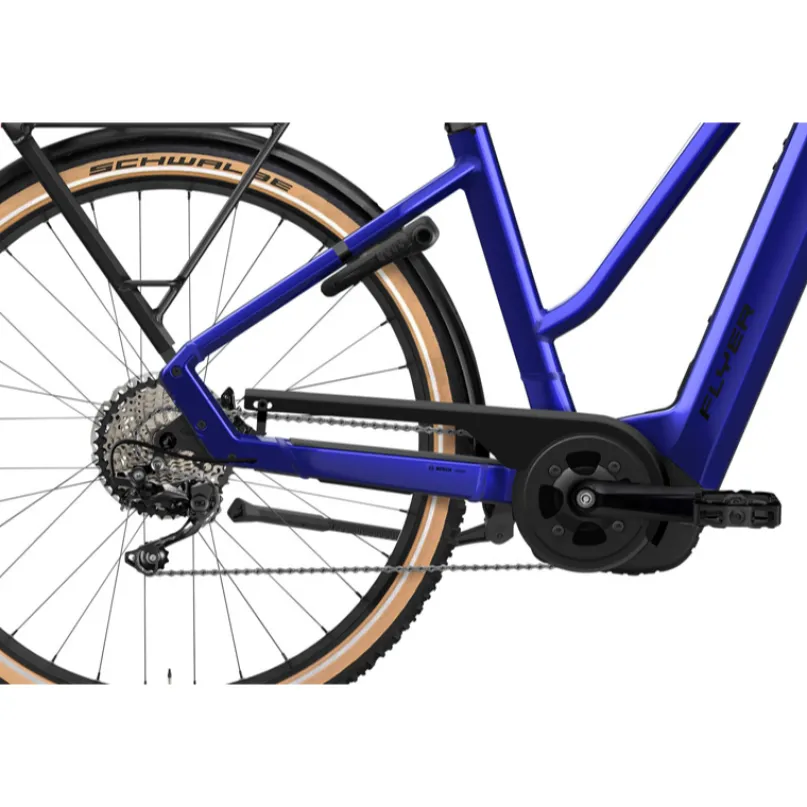 Gotour 7.12 XC ABS SUV E-Bike Trekkingrad Trapez 29" blau