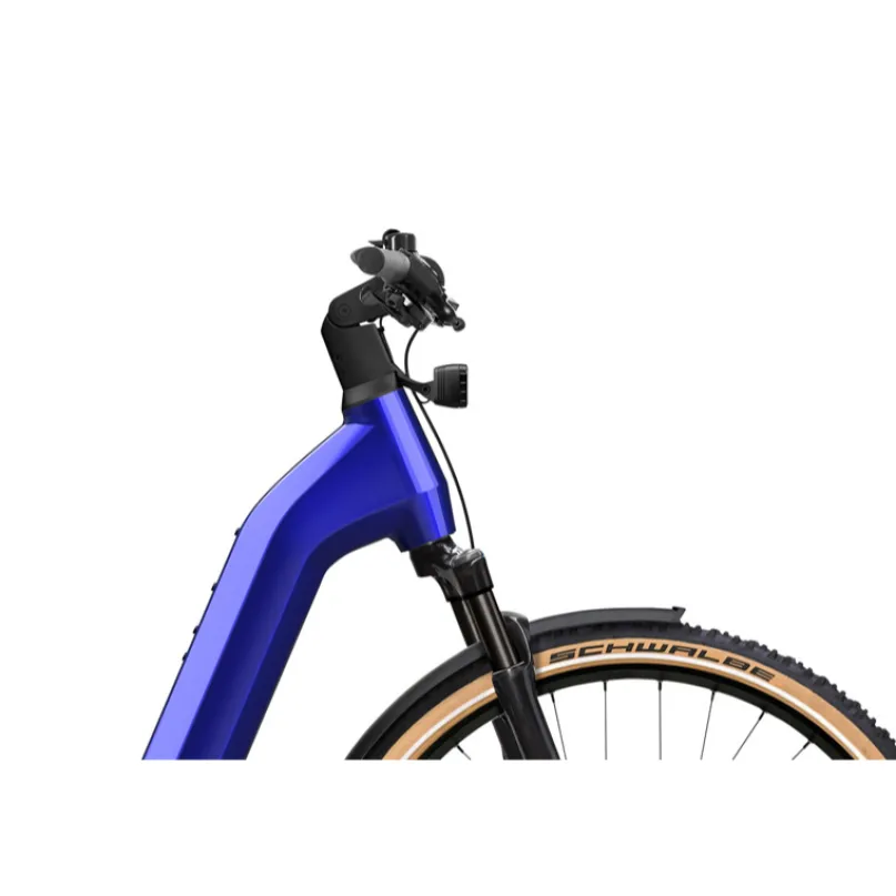 Gotour 7.12 XC SUV E-Bike Trekkingrad Tiefeinsteiger 29" blau