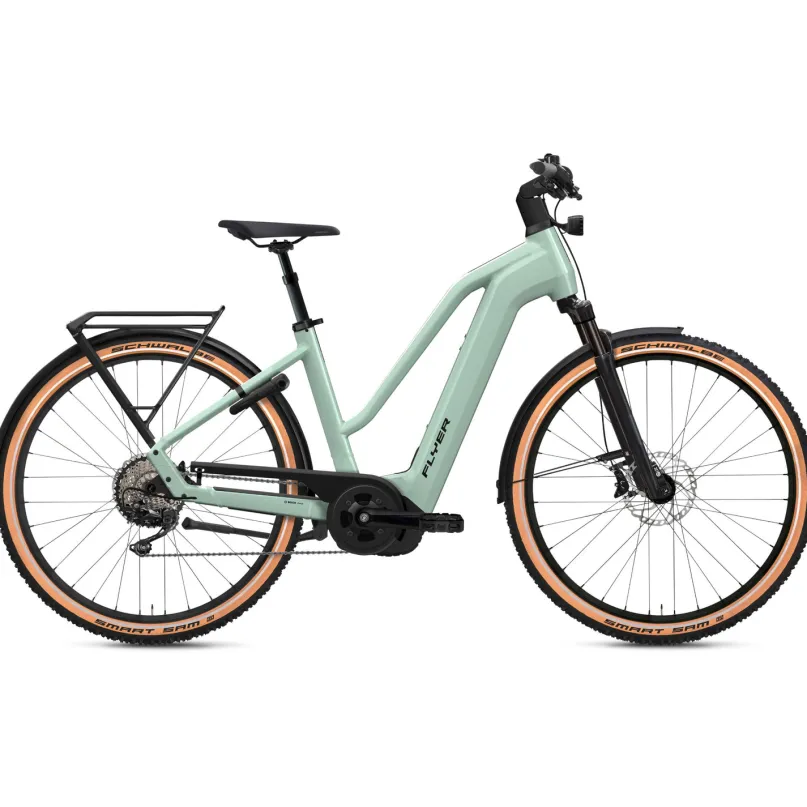Gotour 7.12 XC SUV E-Bike Trekkingrad Trapez 29" grün