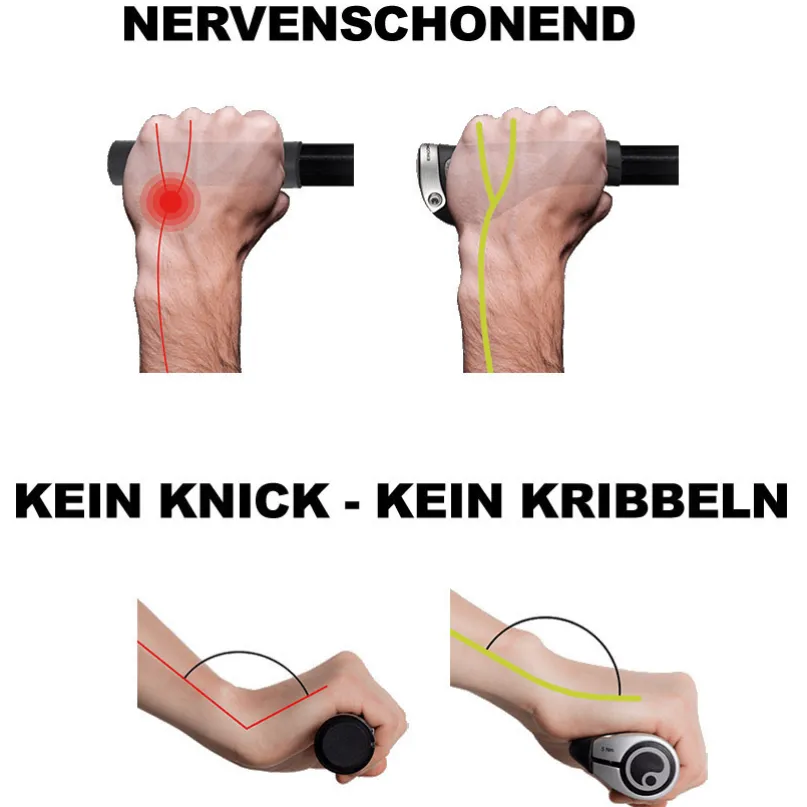 GP2 ergonomische Fahrradgriffe