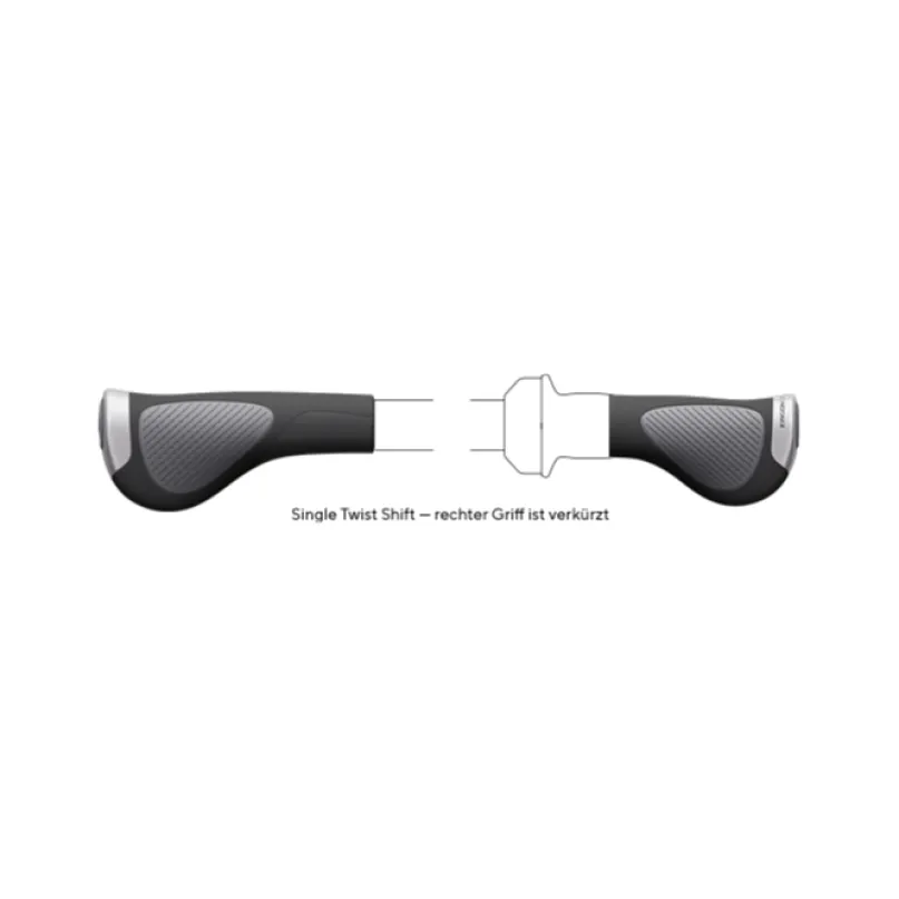 GP1 Evo Biokork Single Twistshift Fahrradgriffe ergonomisch