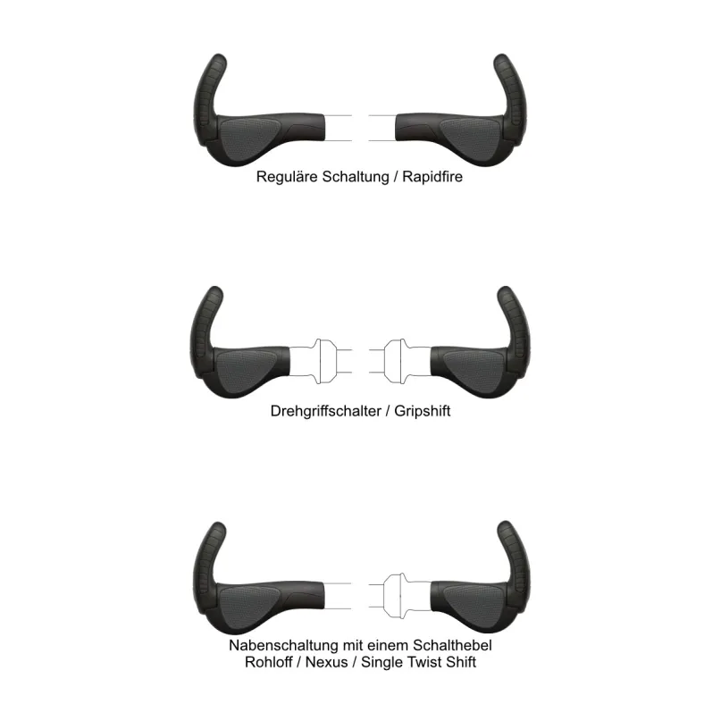 GP3 Fahrradgriffe ergonomisch