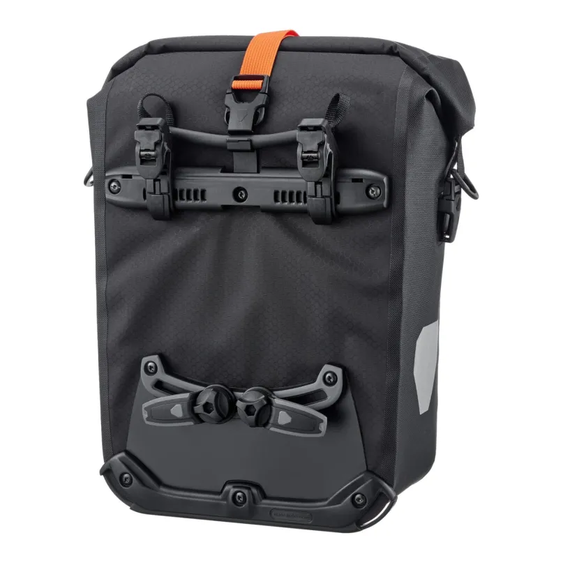 Gravel-Pack Fahrradtaschen Paar schwarz
