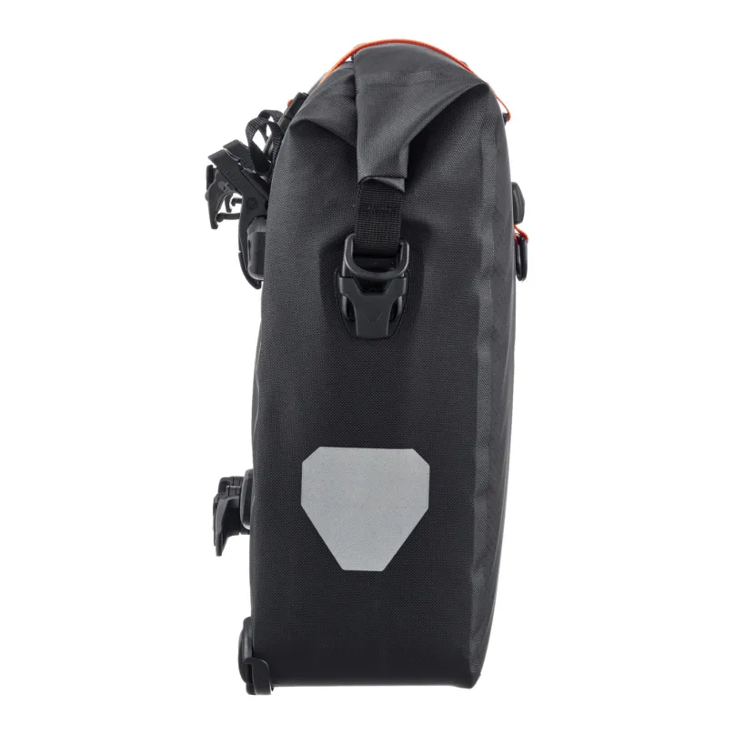 Gravel-Pack Fahrradtaschen Paar schwarz