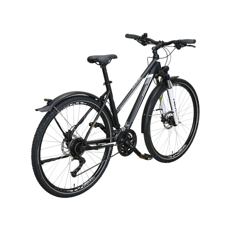 Gravity Street Cross Crossbike Trapez 28" schwarz