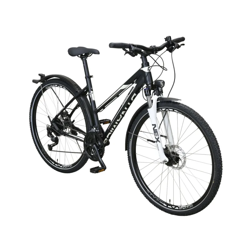 Gravity Street Cross Crossbike Trapez 28" schwarz