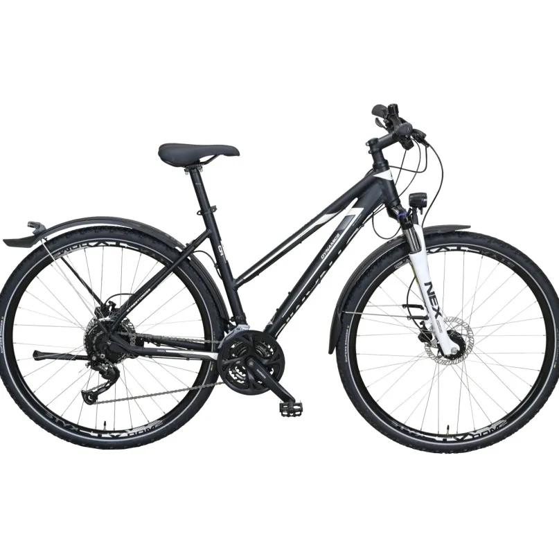 Gravity Street Cross Crossbike Trapez 28" schwarz