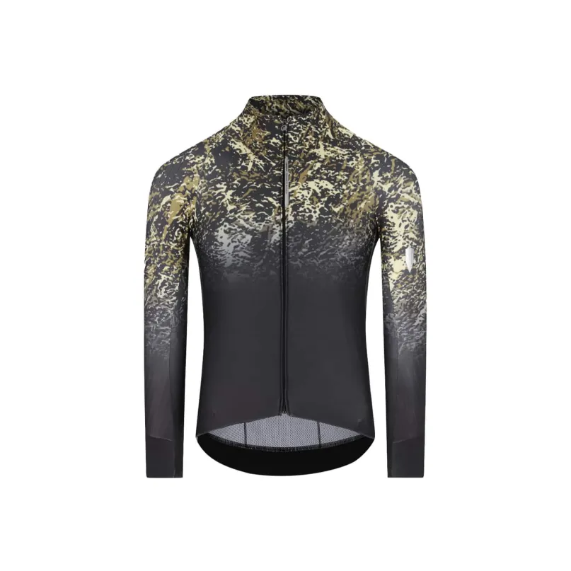 Gregarius Hybrid Alpi Camo LS Radtrikot langarm Herren