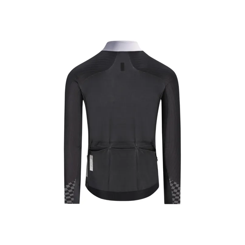 Gregarius Hybrid Collar Fade LS Radtrikot langarm Herren