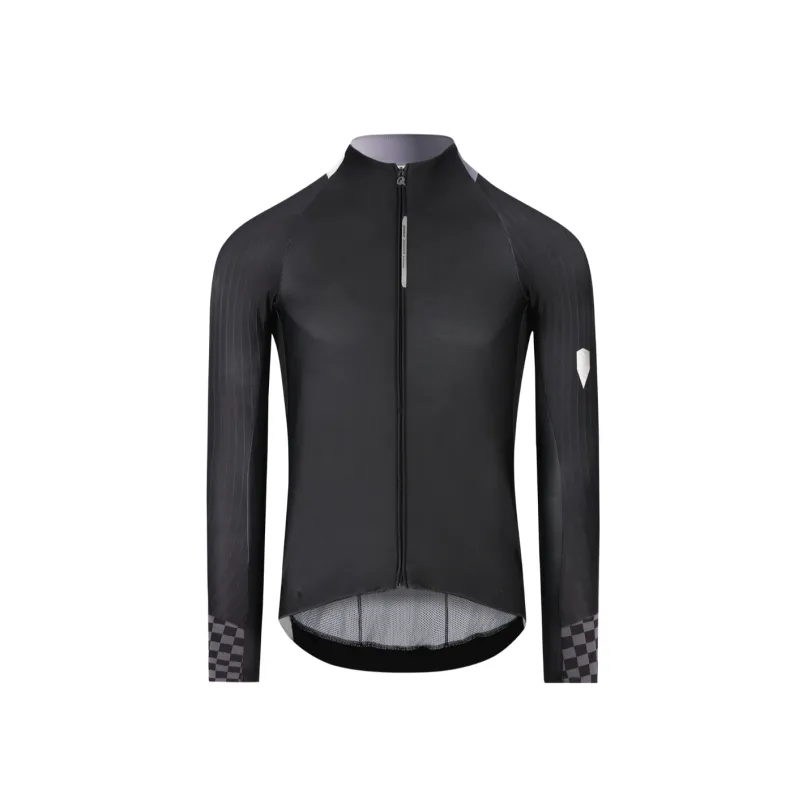 Gregarius Hybrid Collar Fade LS Radtrikot langarm Herren
