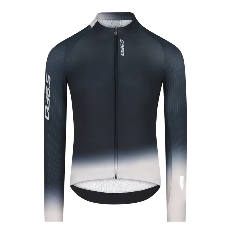 Gregarius Hybrid Light Collar Fade Radtrikot Herren langarm