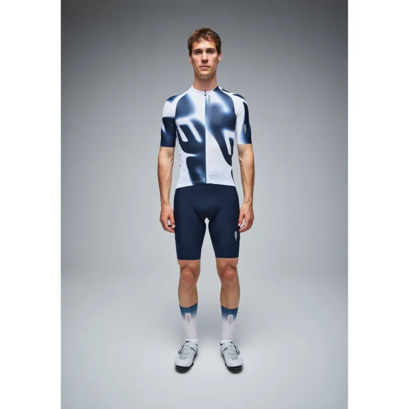 Gregarius Pro Big Logo Radtrikot kurzarm Herren