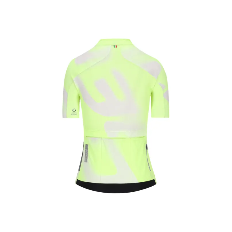 Gregarius Pro Big Logo Radtrikot kurzarm Damen