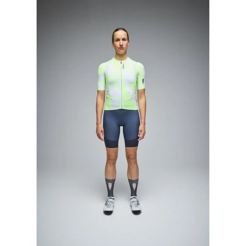 Gregarius Pro Big Logo Radtrikot kurzarm Damen