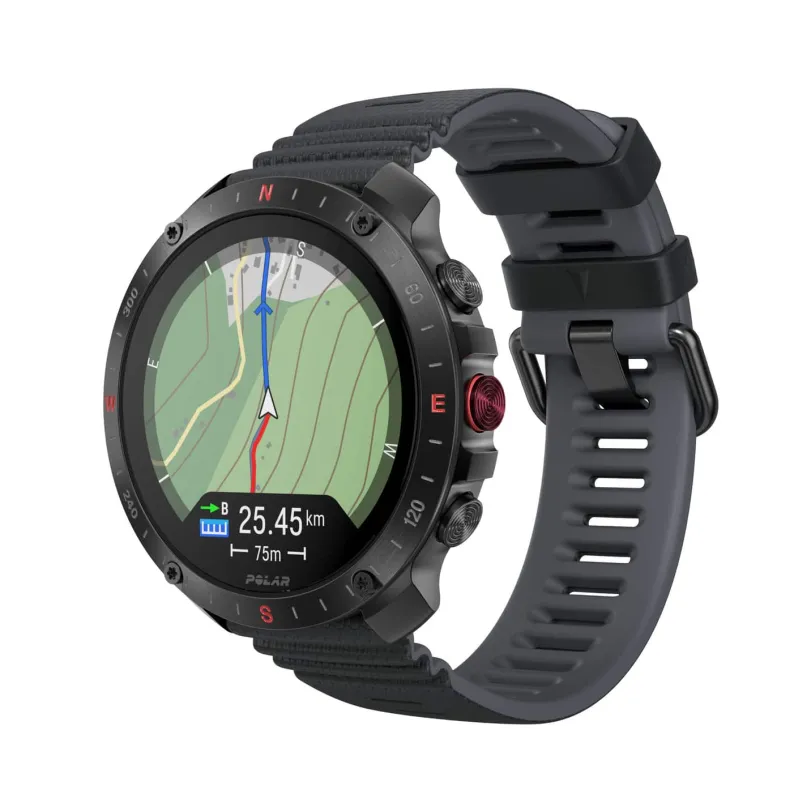 Grit X2 Pro Outdoor Multisport Smartwatch schwarz