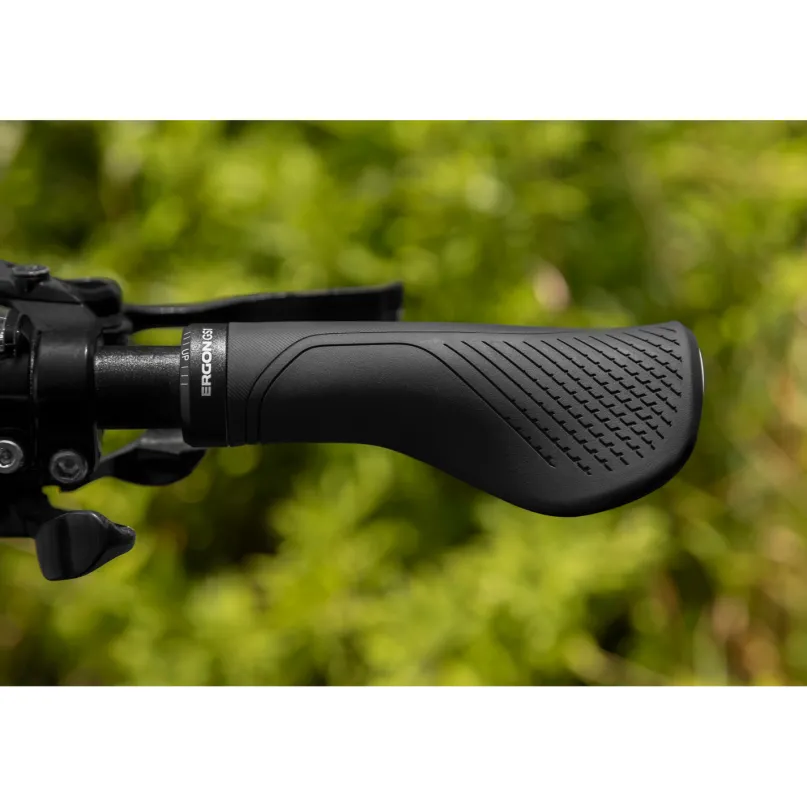 GS1 Evo ergonomische Fahrradgriffe schwarz