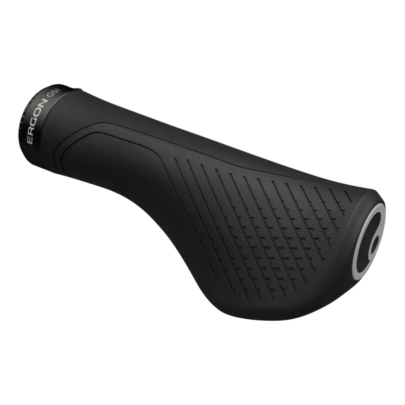 GS1 Evo ergonomische Fahrradgriffe schwarz