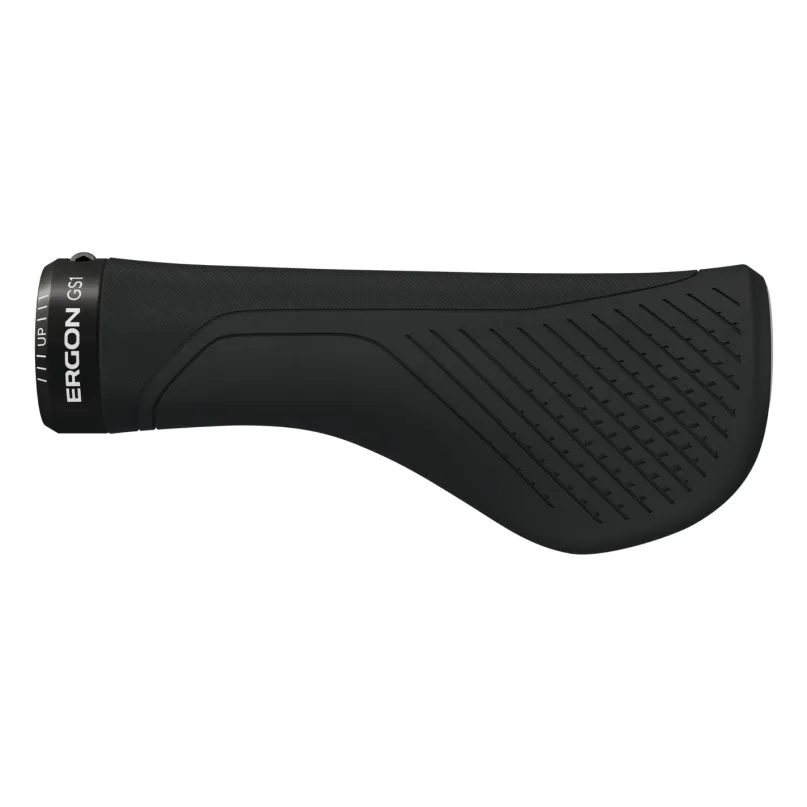 GS1 Evo ergonomische Fahrradgriffe schwarz