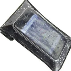 Handy-Tasche Phone BagFarbe Transparent/Schwarz