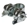Heavy Duty Sattelkloben silber