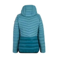 Hooded Leedre Hybrid Thermo Jacke Damen