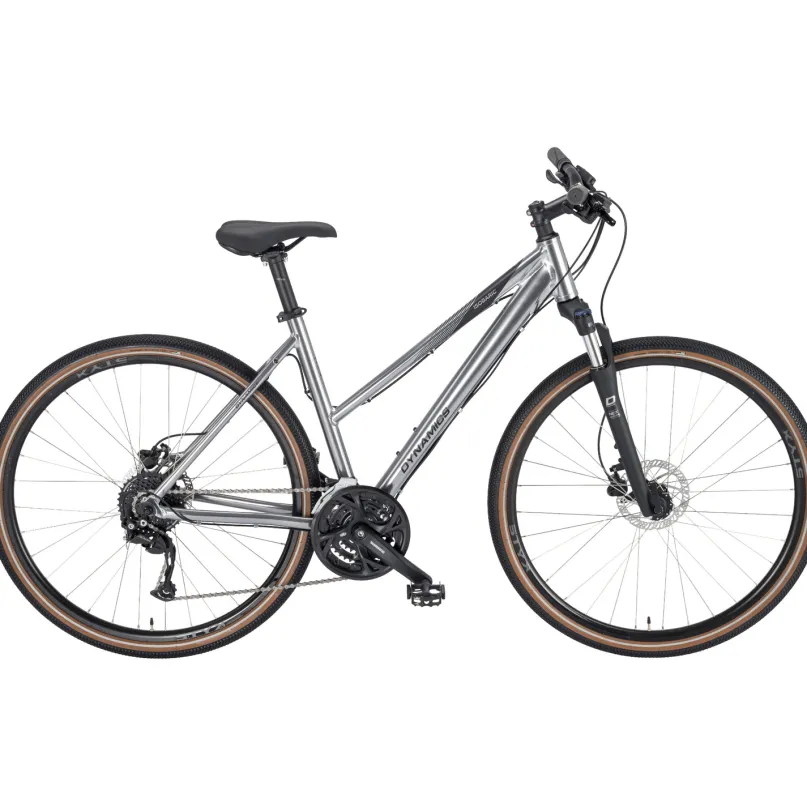 Isobaric Crossbike Trapez 28" silber