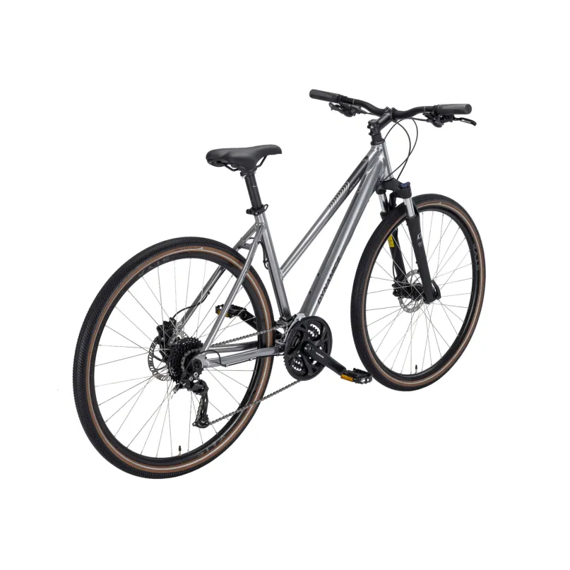 Isobaric Crossbike Trapez 28" silber