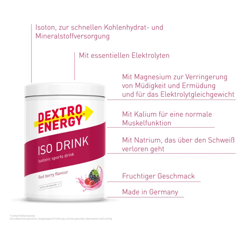 Iso Drink isotonisches Getränkepulver (440 g)