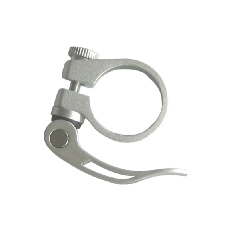 JD-SC10 Sattelklemme mit Schnellspanner silber