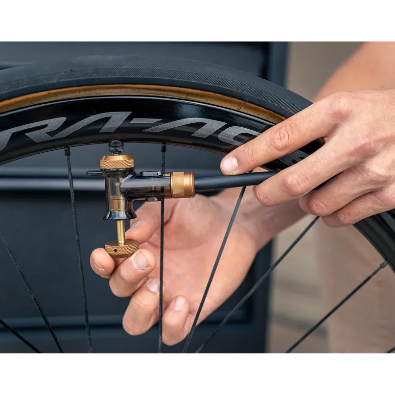 JoeBlow Tubi 2Stage Fahrradpumpe