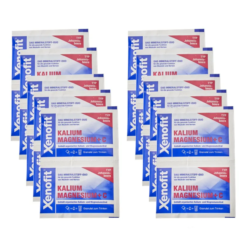 Kalium, Magnesium + Vitamin C Getränkepulver (20 x 6 g)