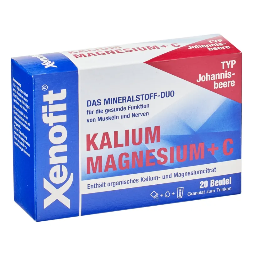 Kalium, Magnesium + Vitamin C Getränkepulver (20 x 6 g)