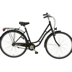 Kultrad City Bike Tiefeinsteiger schwarz