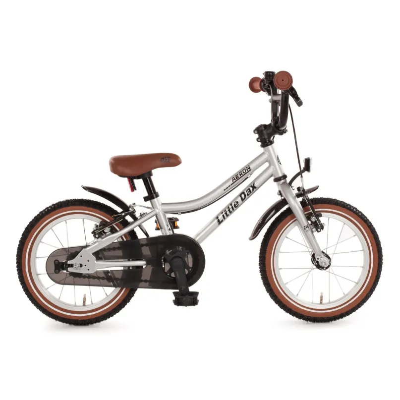 Little Dax Aeron Kinderfahrrad 14" silber