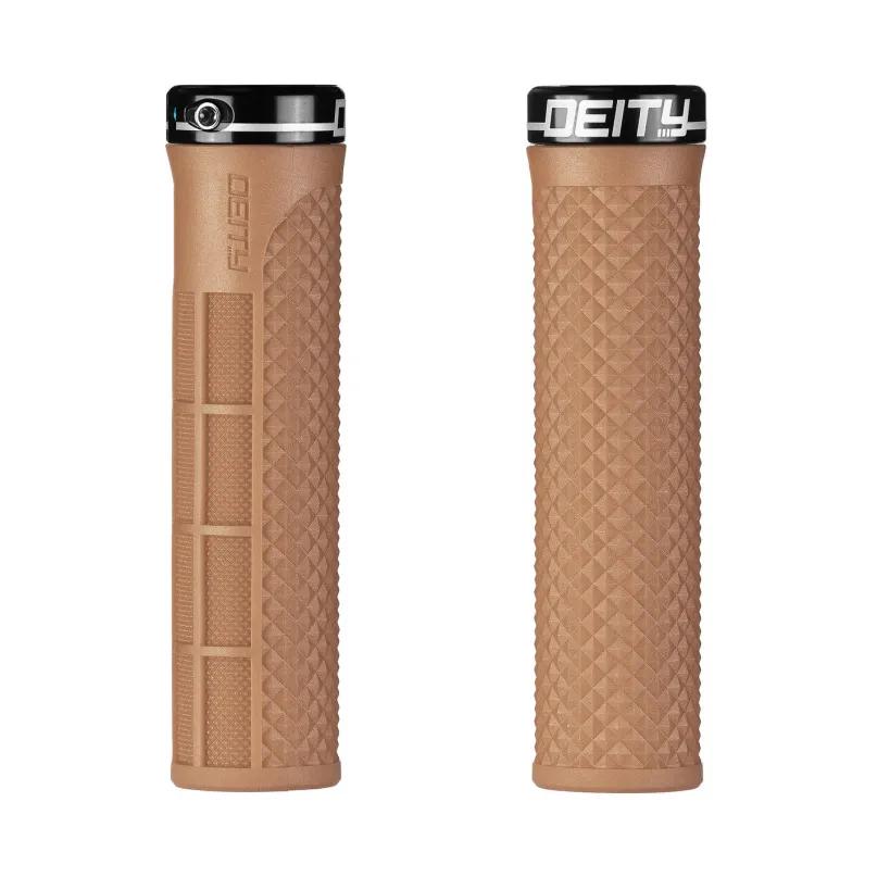 Lockjaw Lock-On Fahrradgriffe beige