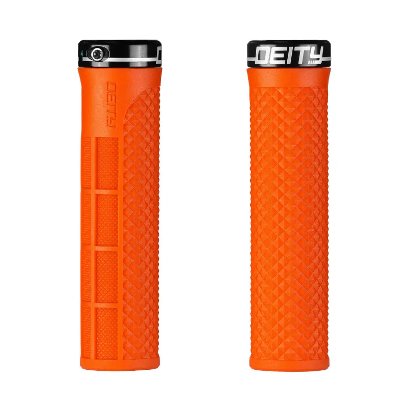 Lockjaw Lock-On Fahrradgriffe orange
