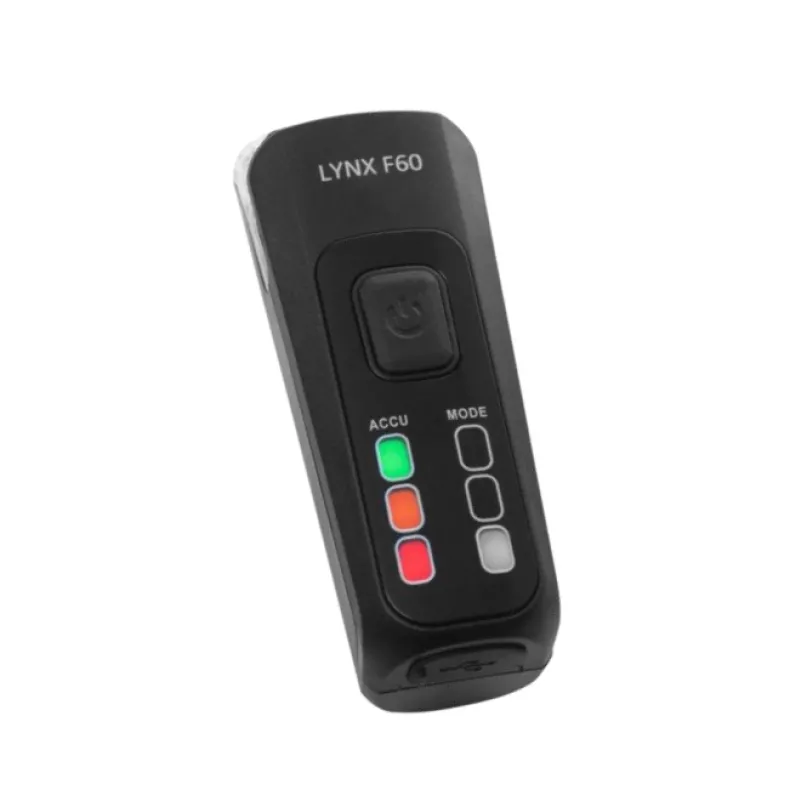 Lynx F60 & R Brake Akku Fahrradbeleuchtung Set mit Bremslicht