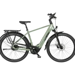 Macina City 800 Belt E-Bike City Bike Herren 28" grün