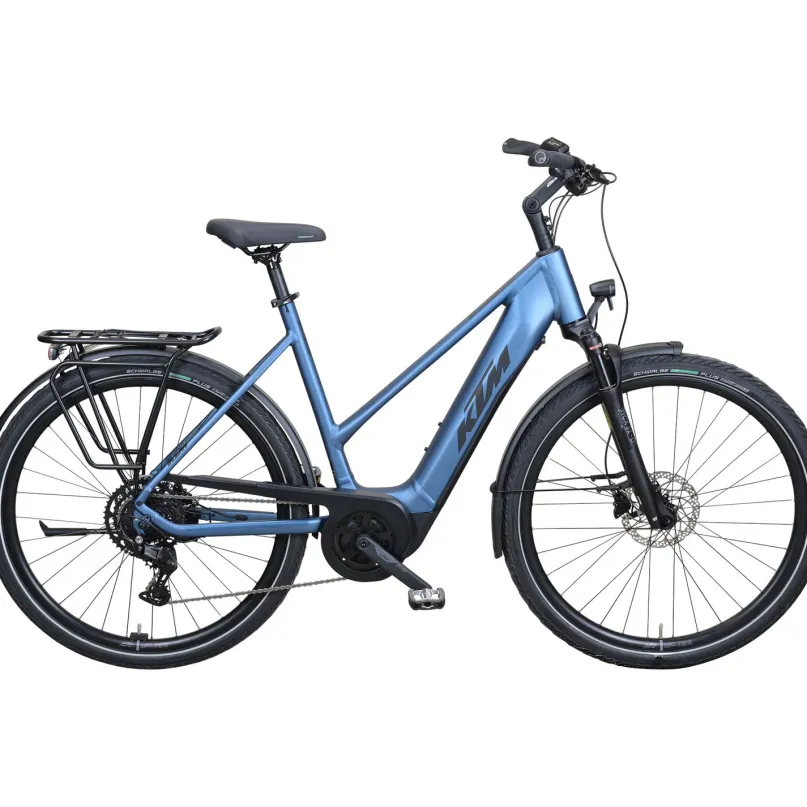 Macina Power 625 E-Bike Trekkingrad Trapez 28" blau