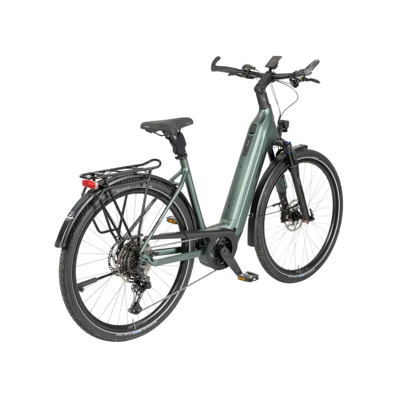 Macina Summit ABS 800 E-Bike Trekkingrad Tiefeinsteiger 28" grün