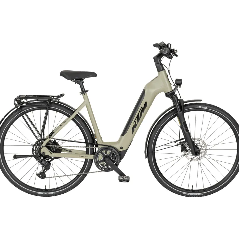 Macina SX Lite E-Bike Trekkingrad Tiefeinsteiger 28" grün