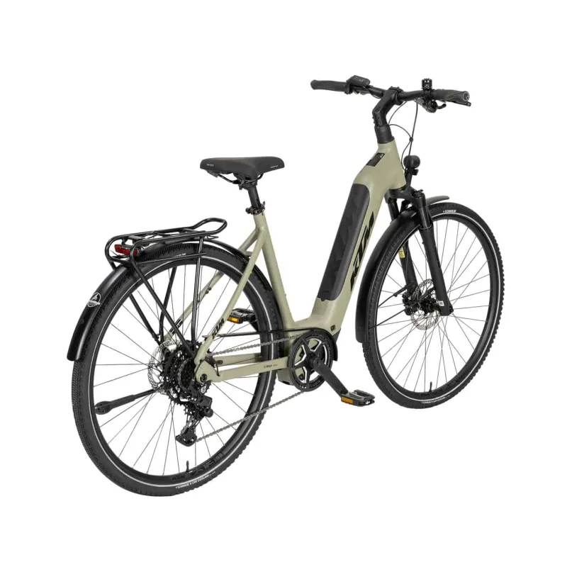 Macina SX Lite E-Bike Trekkingrad Tiefeinsteiger 28" grün