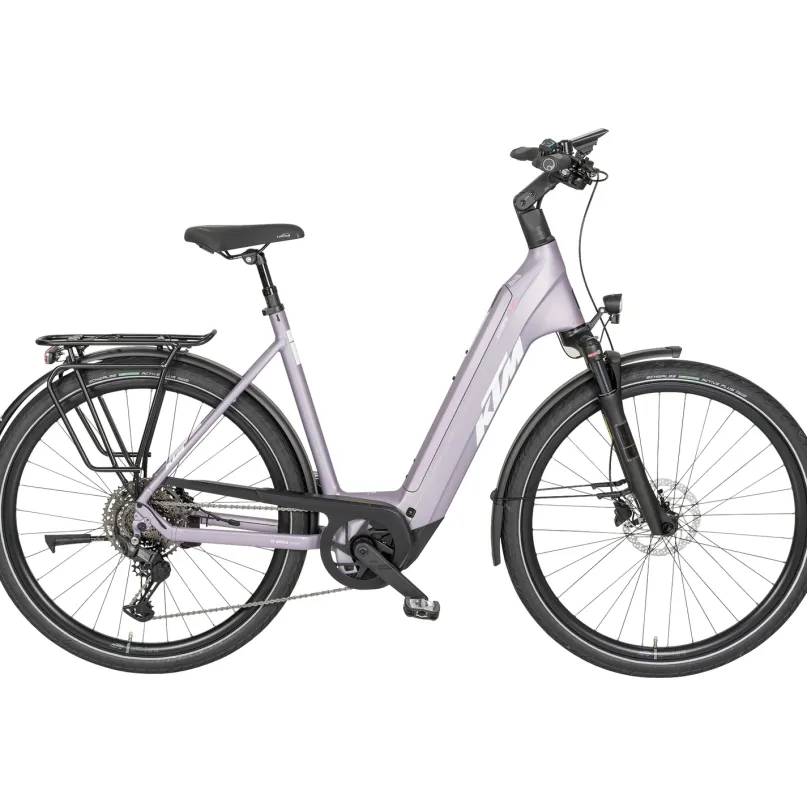 Macina Ultimate CX 800 E-Bike Trekkingrad Tiefeinsteiger 28" lila