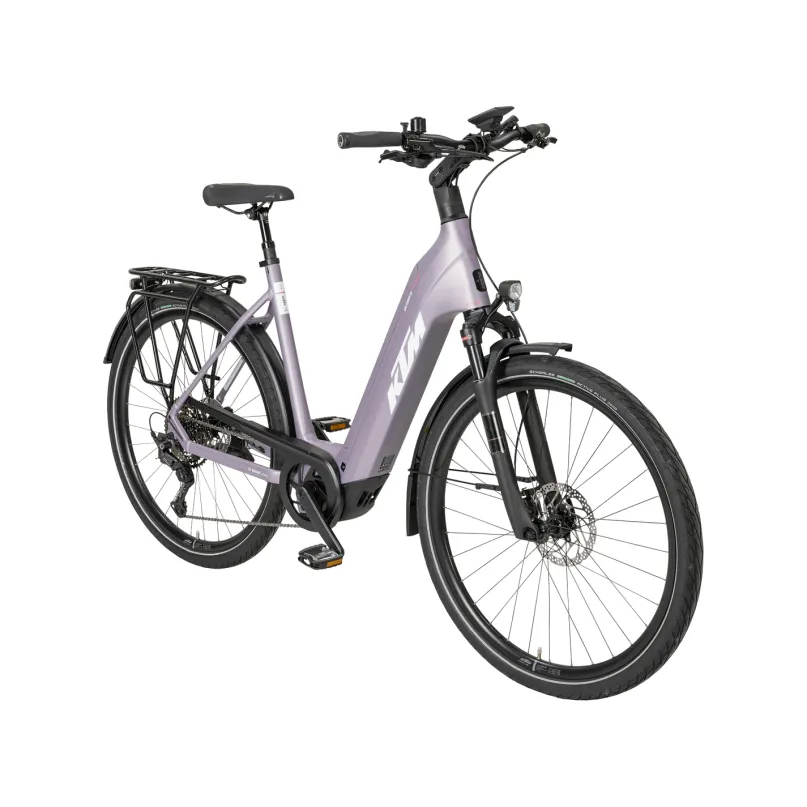 Macina Ultimate CX 800 E-Bike Trekkingrad Tiefeinsteiger 28" lila
