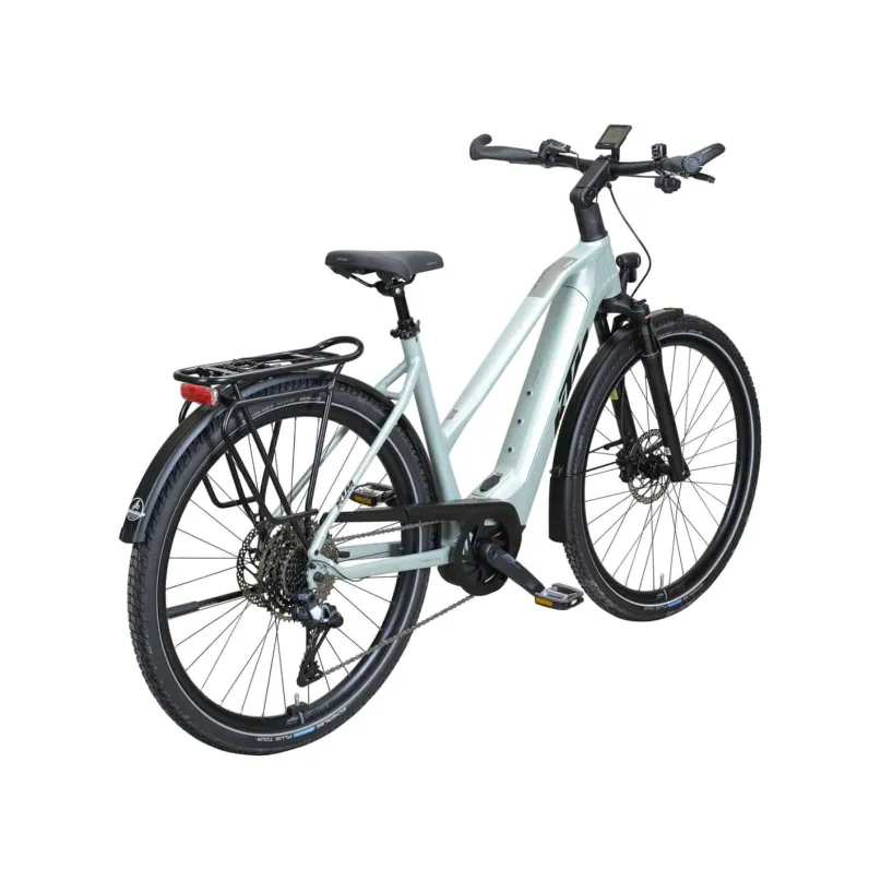 Macina Ultimate GTS E-Bike Trekkingrad Trapez 28" silber