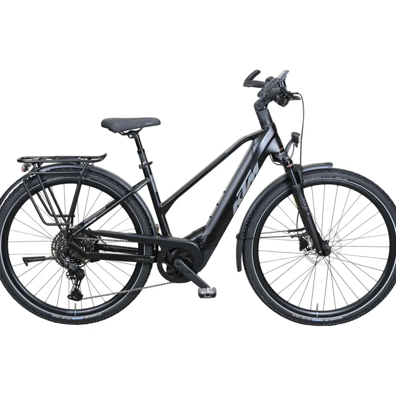 Macina Ultimate Pro 800 E-Bike Trekkingrad Trapez 28" schwarz