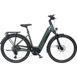 Macina Ultimate Pro 750 Wh E-Bike Trekkingrad Tiefeinsteiger 28" grün